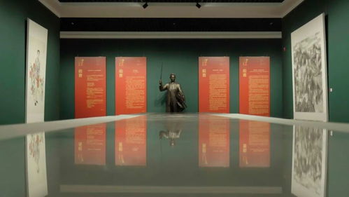 圖像中的 義勇軍進行曲 玉溪市文藝精品創(chuàng)作扶持項目 聶耳和國歌 主題美術創(chuàng)作展在玉溪師范學院美術館開展