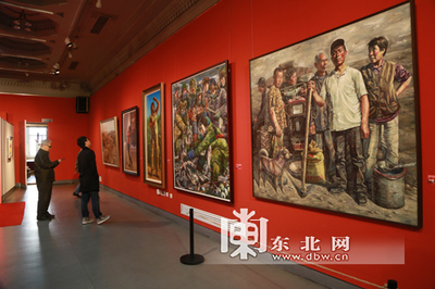 黑龍江省“中國夢(mèng)”主題文藝創(chuàng)作作品展正式開幕